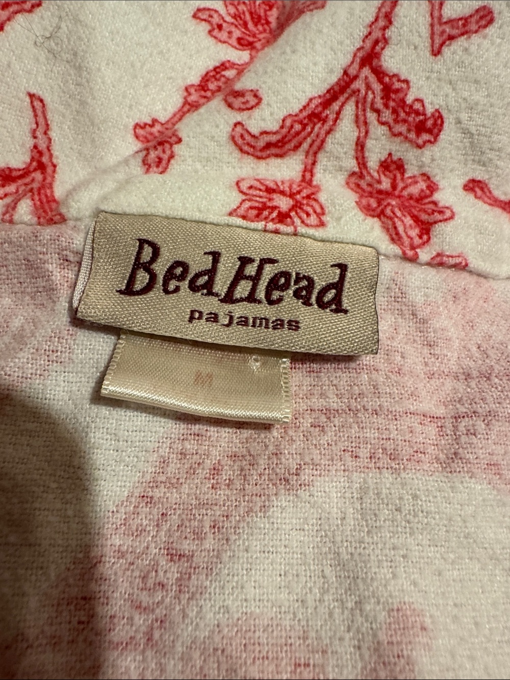 Bed Head pink  Eiffel Tower Pajama Set. Sz medium 2 PCs - Picture 2 of 6